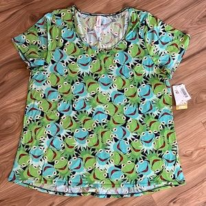 Lularoe Disney 3XL Classic T / Kermit the Frog